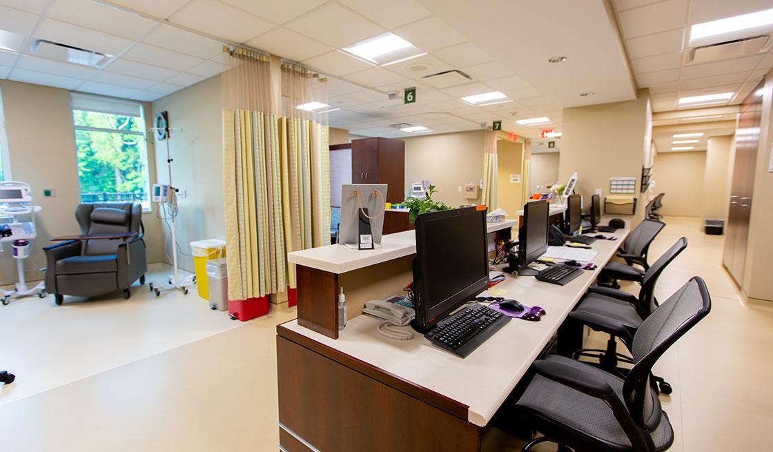 Backus Hospital Plainfield Emergency Care Center ORL Construction