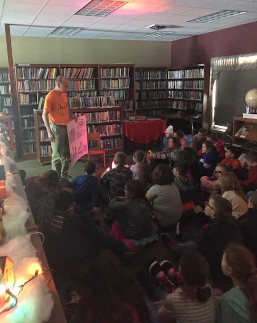Lyndonville school and library partnering with storytelling
