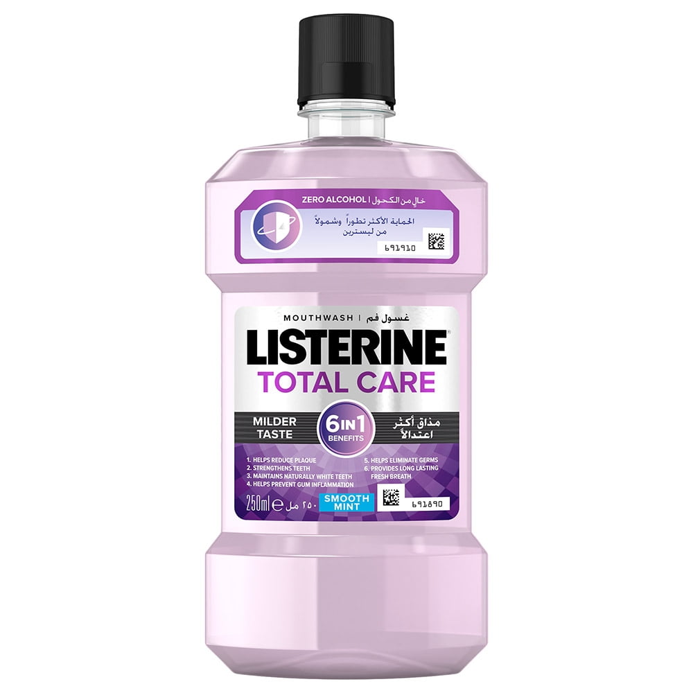 Listerine - Total Care Zero Mouthwash 6 In 1 250Ml | Buy 100% High Quality Products