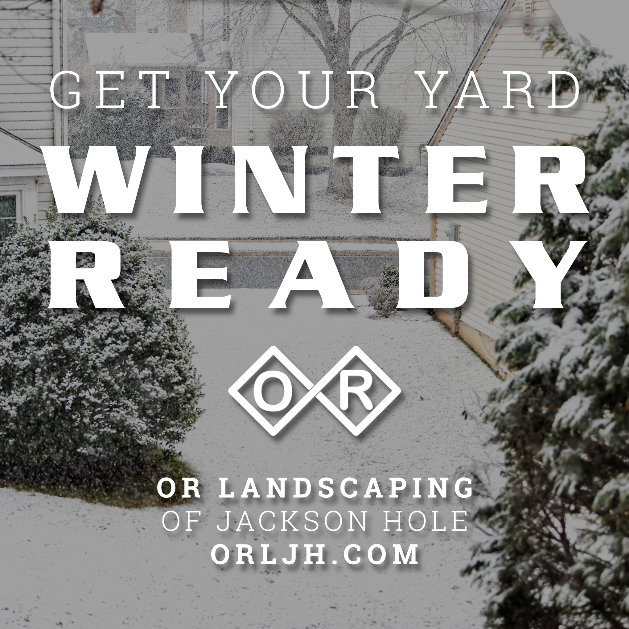 Get Your Yard Winter Ready OR Landscaping