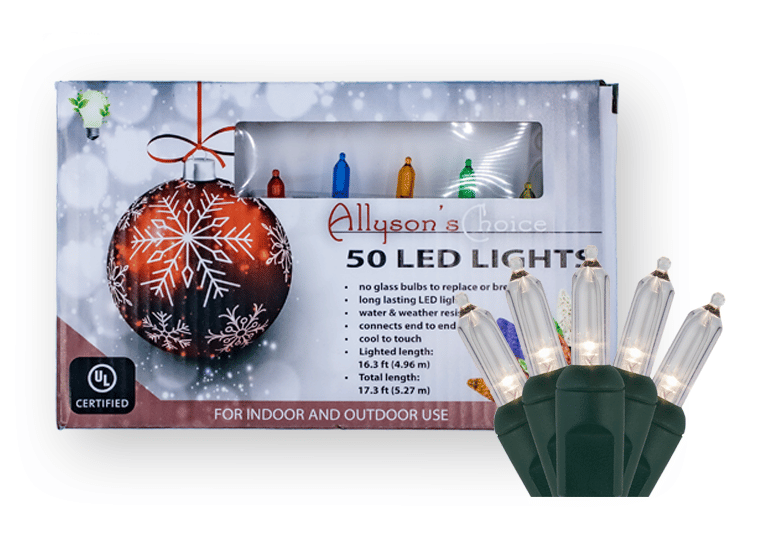 50 LED Warm White Mini Set Orman Inc.