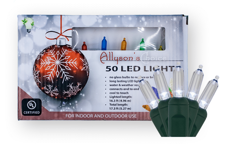 50 LED Cool White Mini Set Orman Inc.