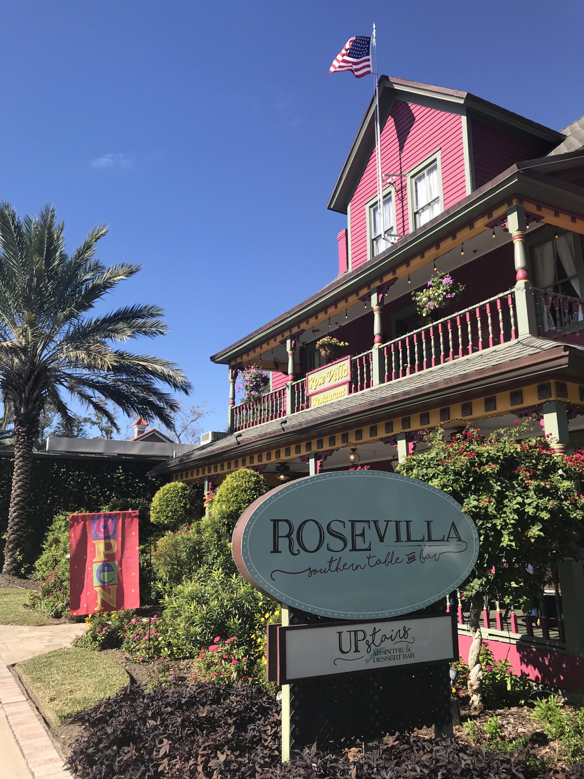 Rose Villa angle shot Ormond Beach Mainstreet