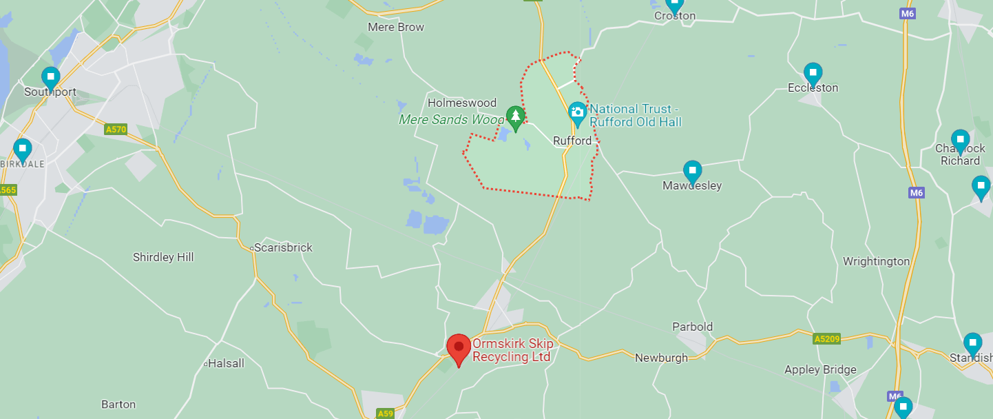 Skip Hire Rufford Best Prices Book Online Ormskirk Skips