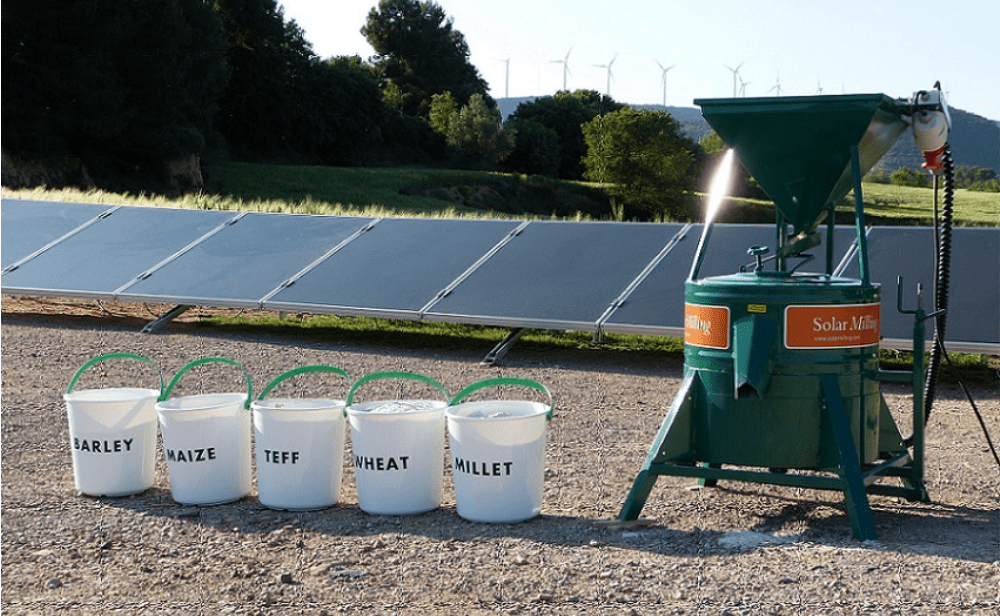 Solar Energy Powered Flour Mill (Atta Chakki) The Clean Way to Make