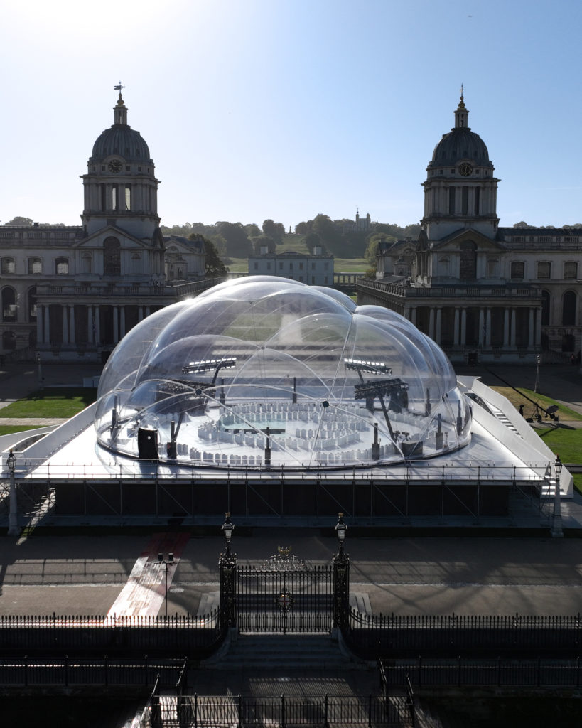Visit London Spring 2023 Royal Events Iconic fashion show staged at the Old Royal Naval College Old Royal