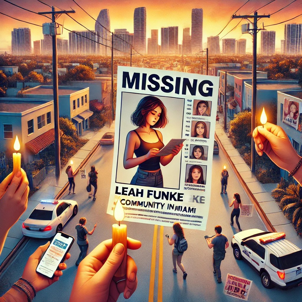 Leah Funke Missing Miami Florida A Communitys Hopeful Search