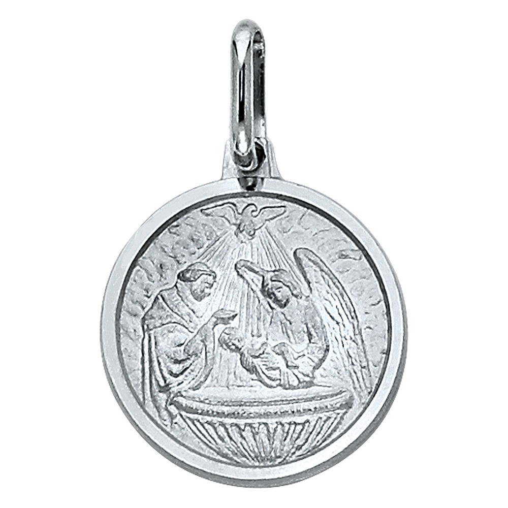 14KW Baptism Religious Pendant Oropalace