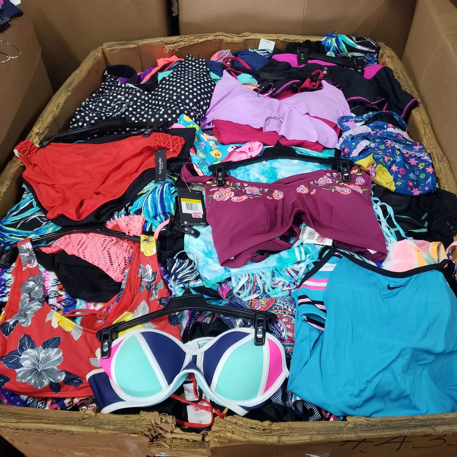 Wholesale Swimwear Liquidation Pallets Buy Bathing Suits Truckloads
