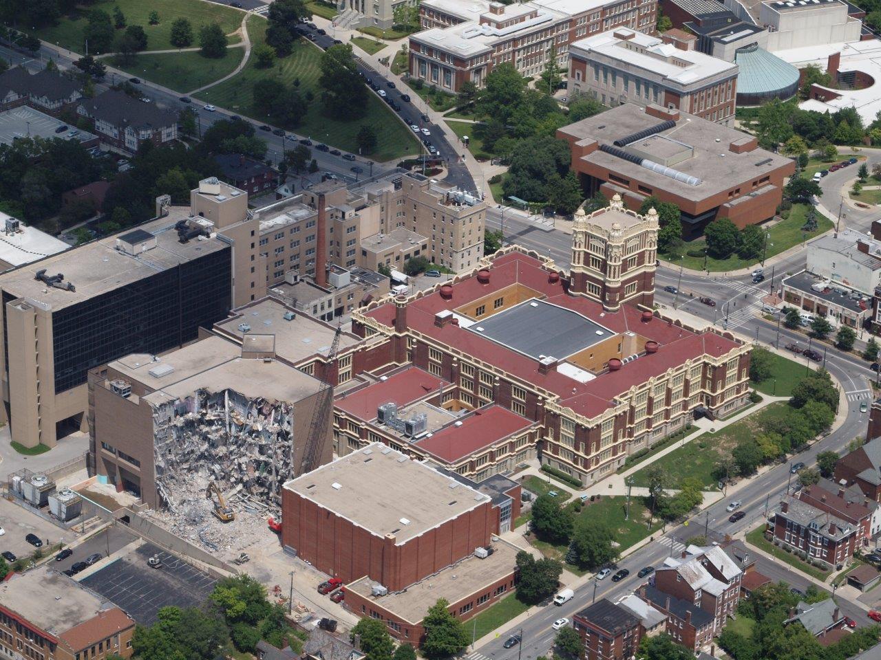 Cincinnati Public Schools Hughes High School Demolition Projects O
