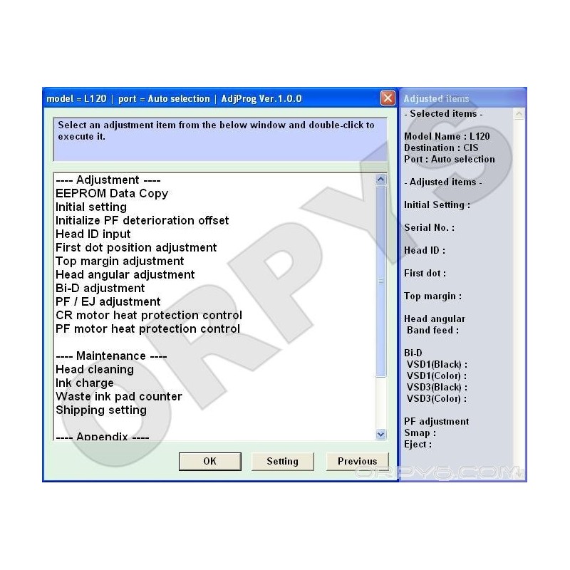 Free download epson adjustment program l120 Epson L120