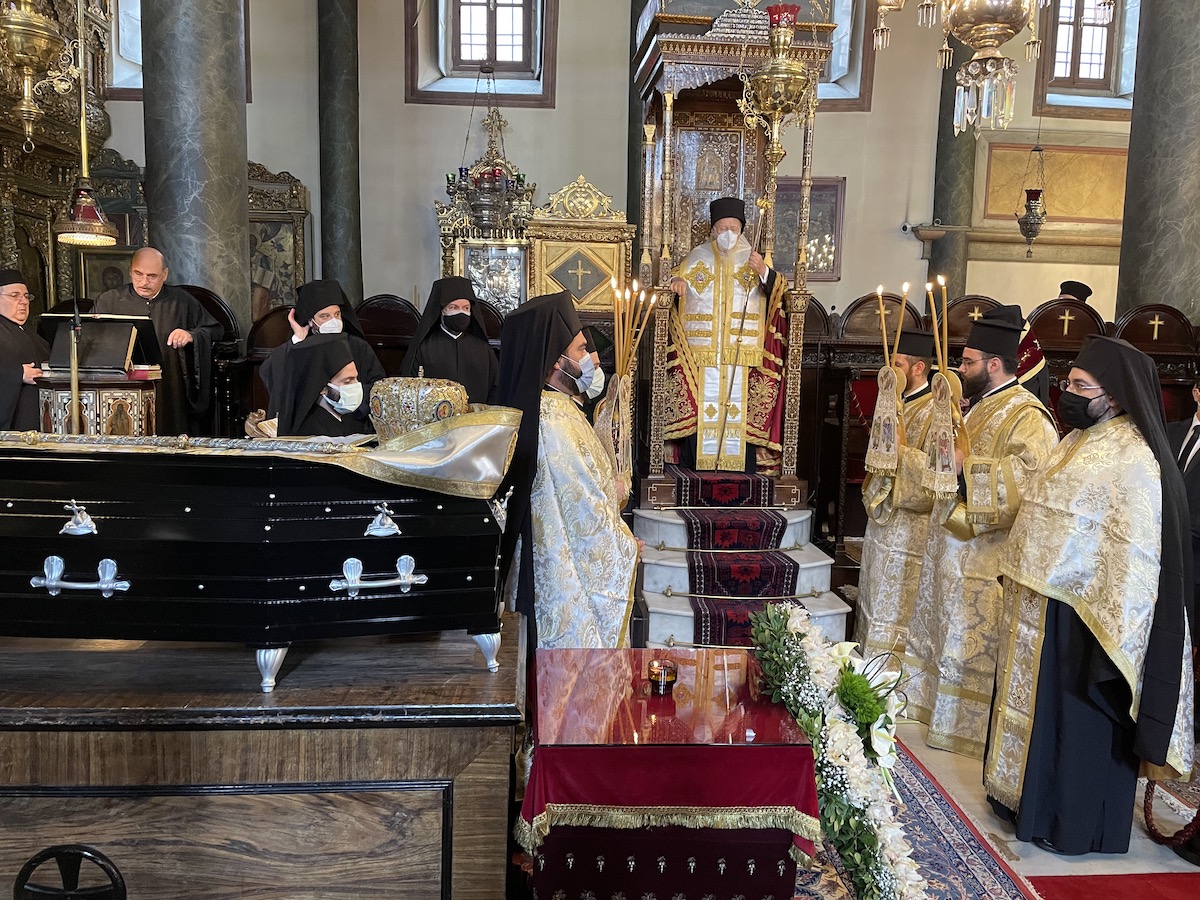 Ecumenical Patriarch presided over funeral service for late