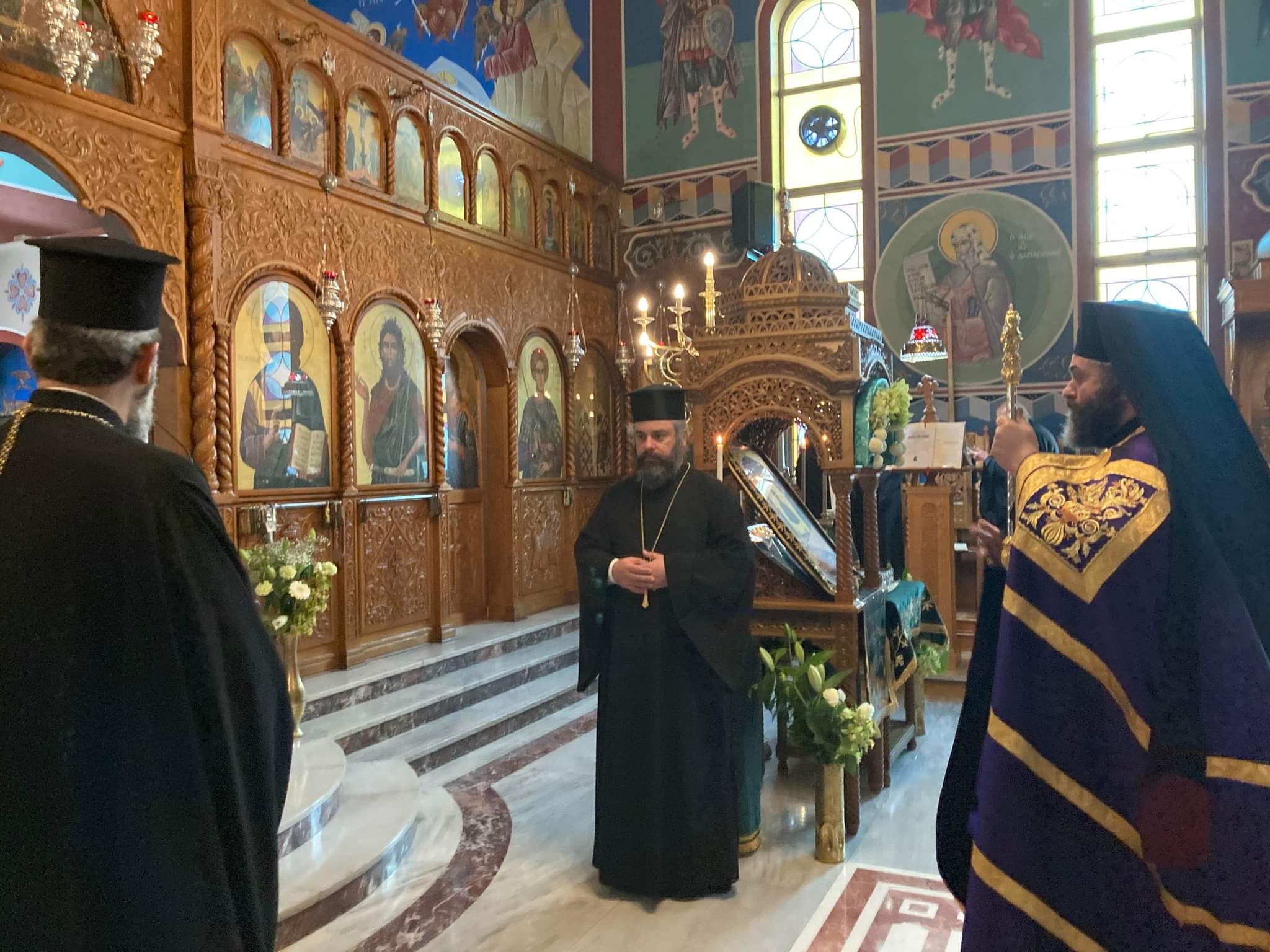 Bartholomew of Charioupolis at Feast day of St Euphemia