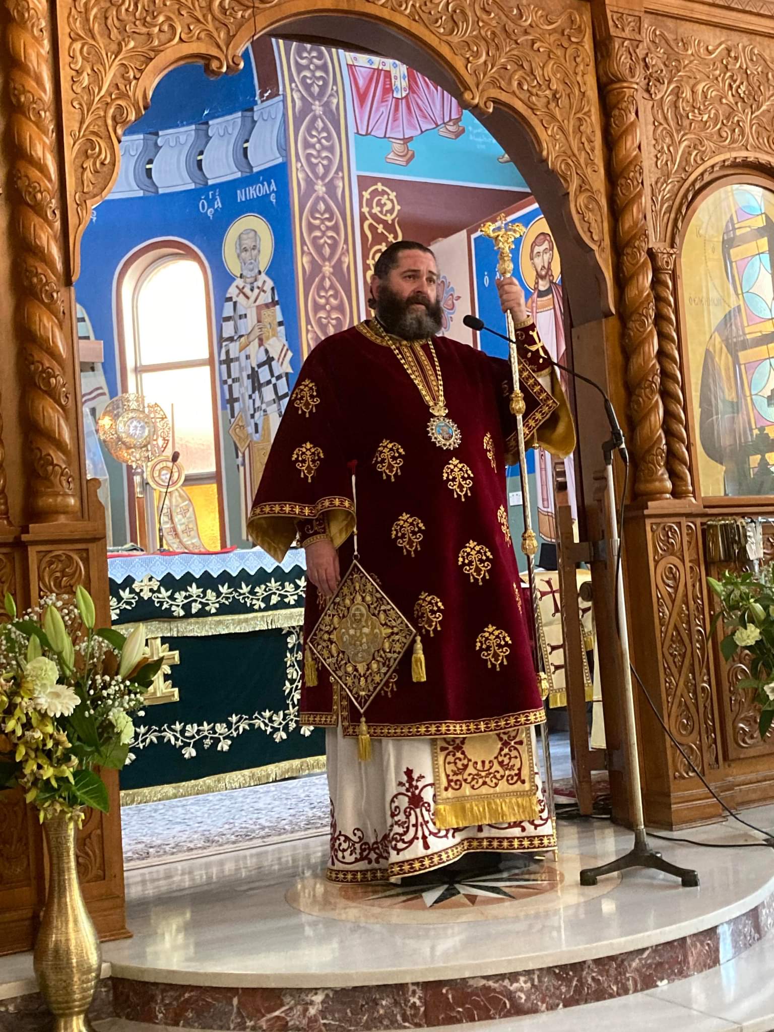 Bartholomew of Charioupolis at Feast day of St Euphemia