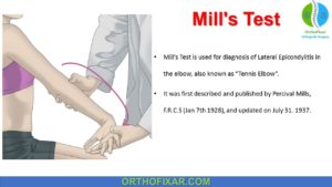 Wadsworth Elbow Flexion Test