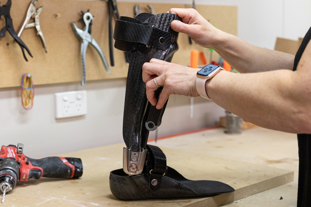 Carbon Fibre AFO Orthotics Plus Melbourne