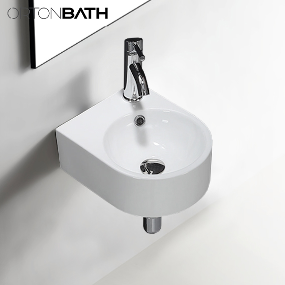 Luxury Wall Hung Cloakroom Basin OrtonBaths