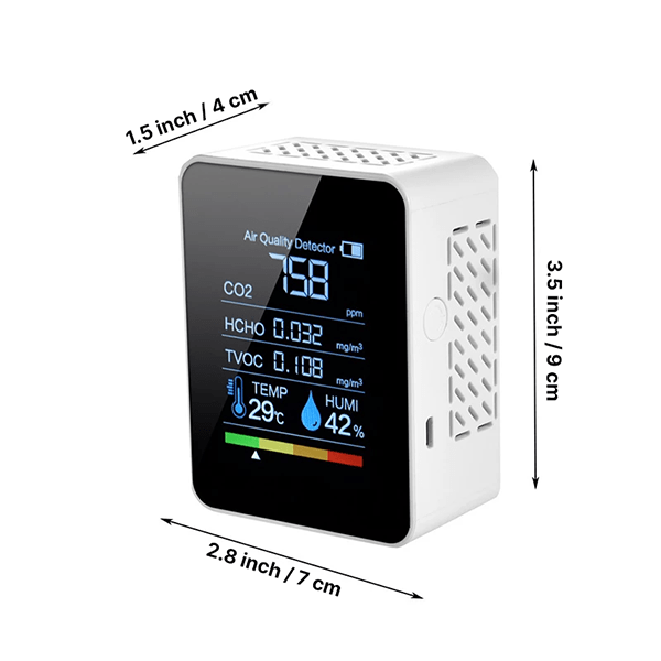CO2 Carbon Dioxide Monitor Air Quality Detector