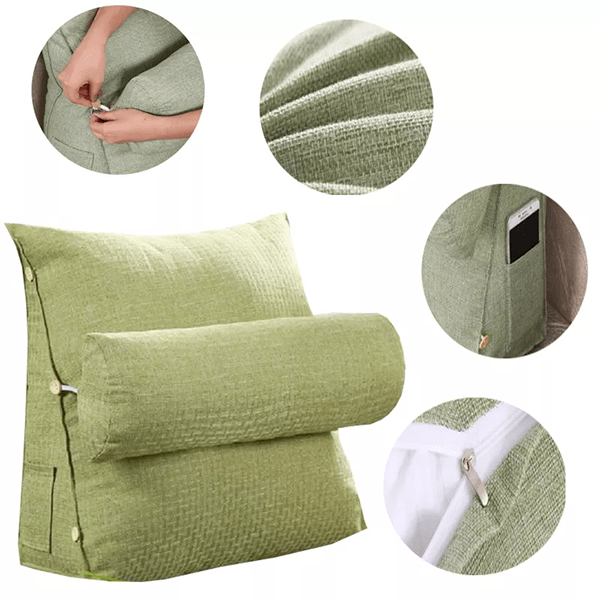 Backrest Pillow for Reading Bed Pillow for TV