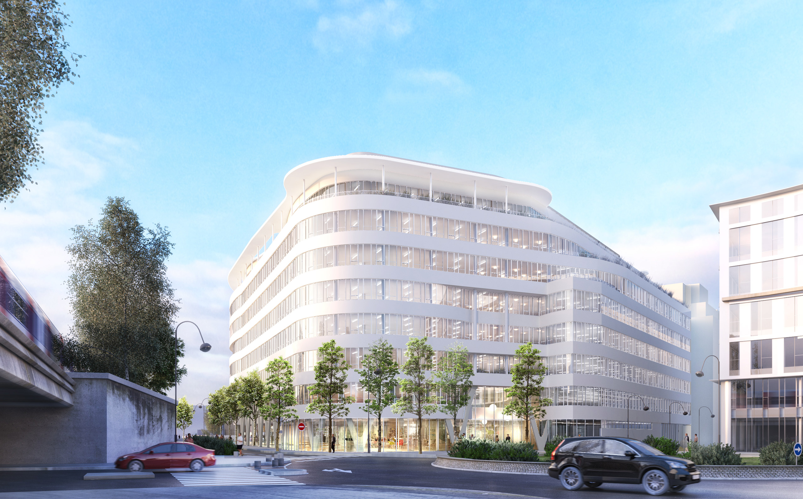 Convergence Siège social de Danone