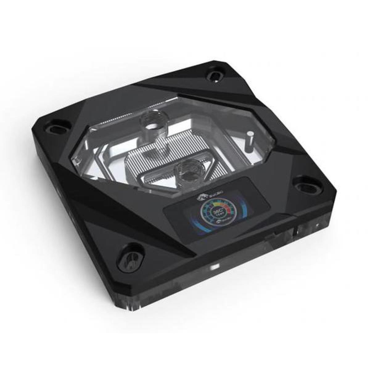 Bykski CPUFIREONI CPU Water Cooling Block w/ Temp Digital Display