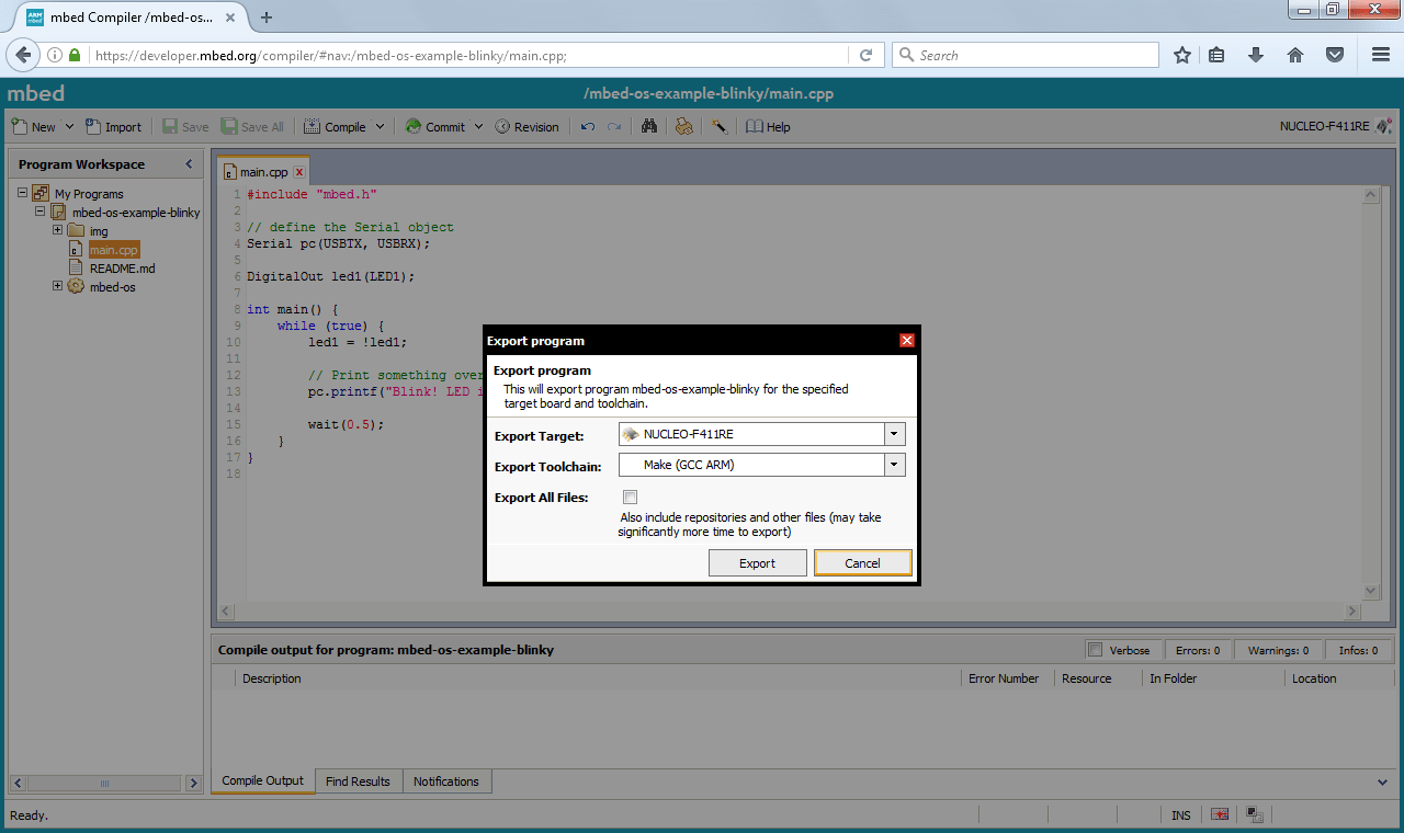 Debugging Tools Mbed OS 5 Documentation