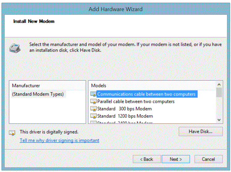 Configuring Windows Dial Up Networking Mbed