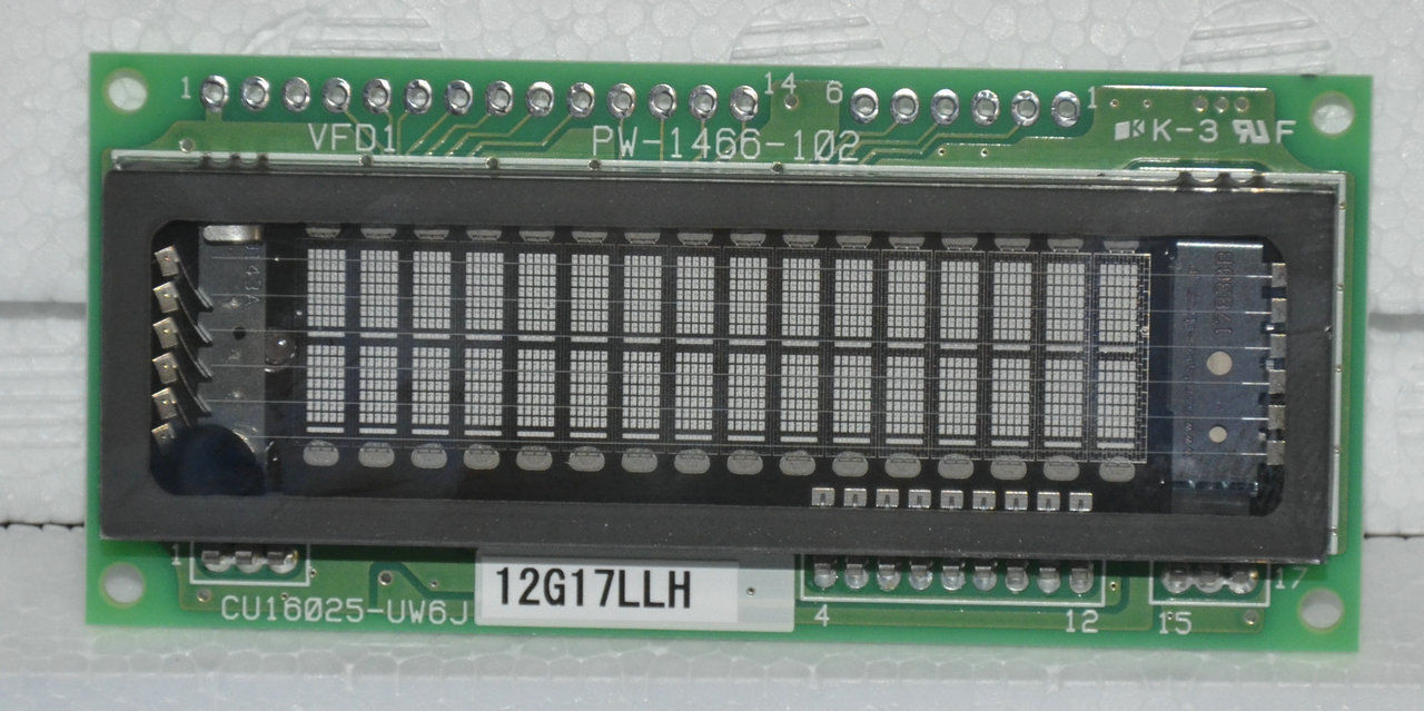 Vacuum Fluorescent Display (VFD) drivers Mbed