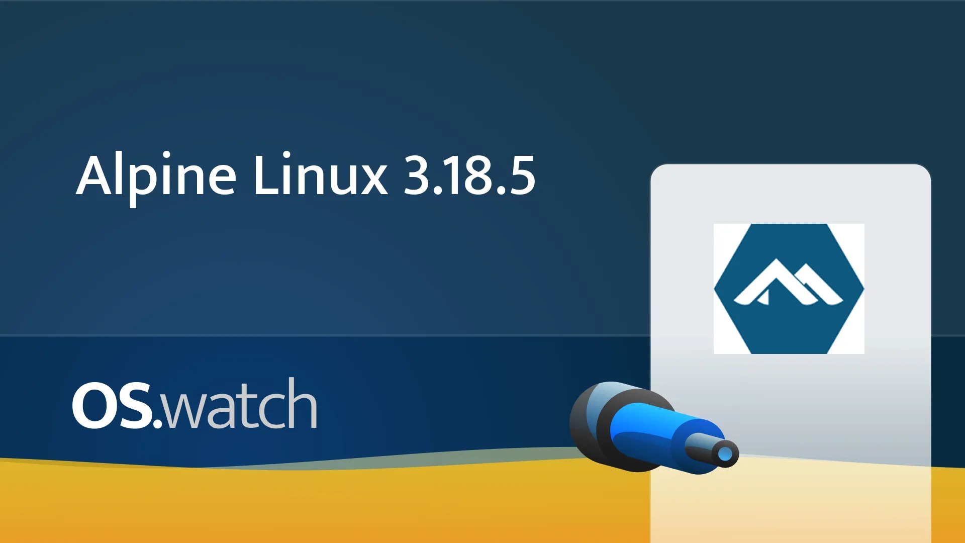 Alpine Linux 3.18.5 • OS.watch