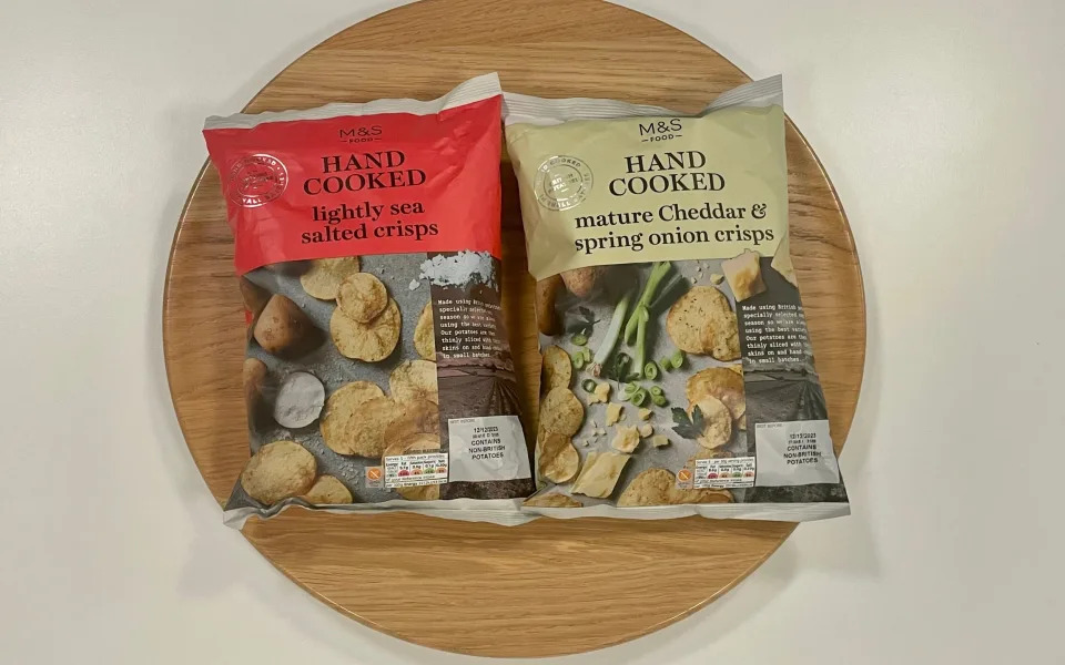 M&S ‘British potato’ crisps were made from ‘nonBritish potatoes