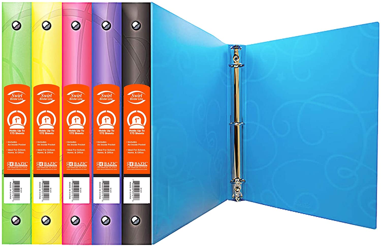 BINDER 3 RING 1 1/2” BASIC COLOUR OFFICE SUPPLIES & BROKERS Ltd