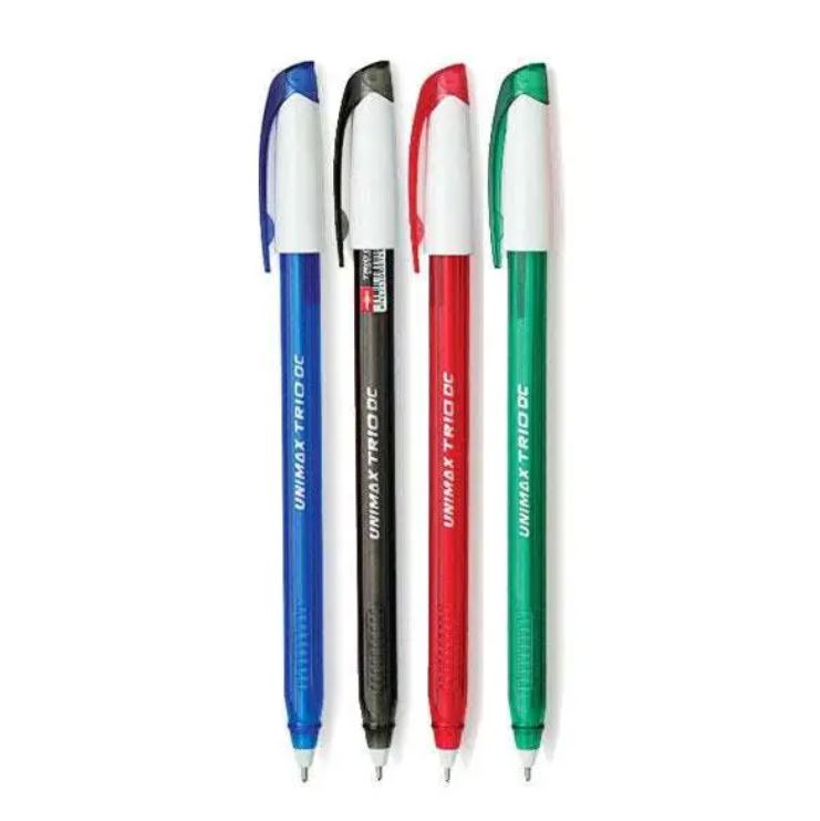 PEN UNIMAX TRIODC BLUE BALL PT 1.0MM OFFICE SUPPLIES & BROKERS Ltd