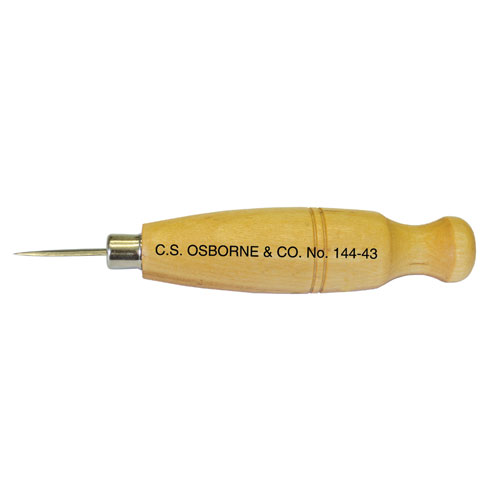 Haft With Awl Inserted 14432 & 14443 CS Osborne Leather Tools