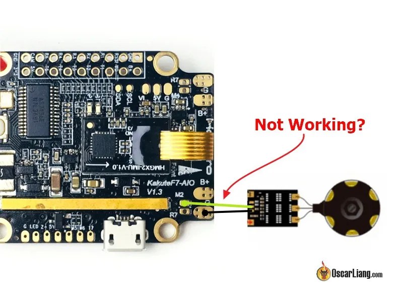 How to Fix Faulty Motor Output on FC Oscar Liang