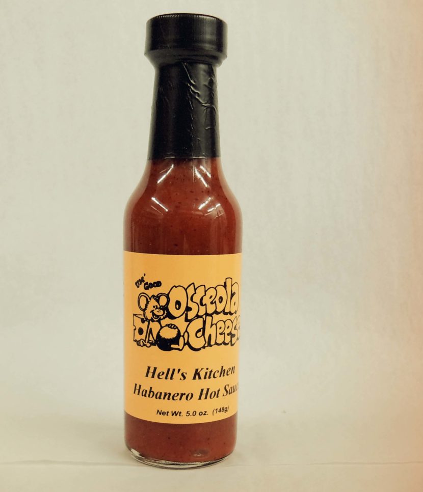 Hell’s Kitchen Habanero Hot Sauce 5 oz Osceola Cheese