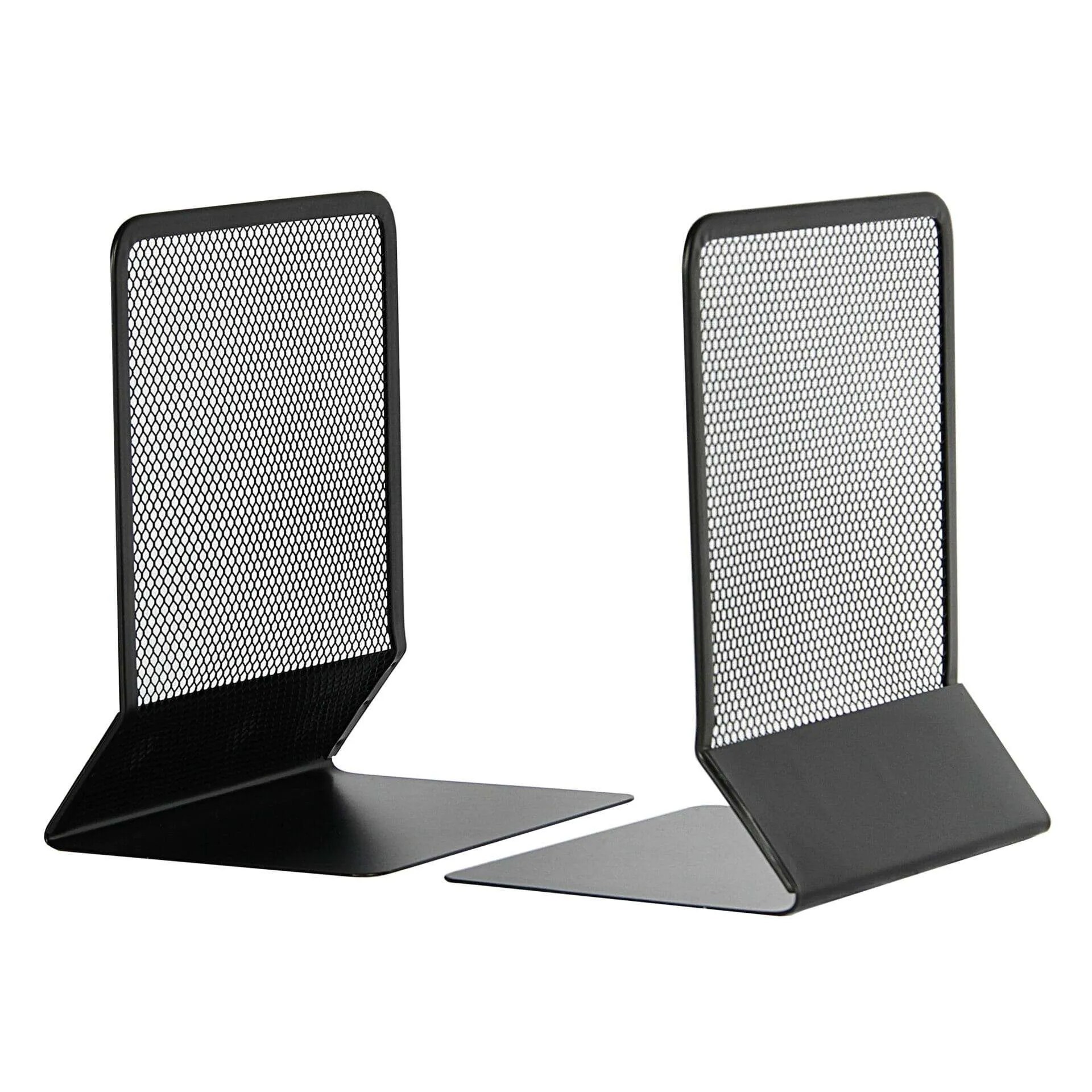 Black Mesh Bookends OSCO Black Wiremesh Bookends