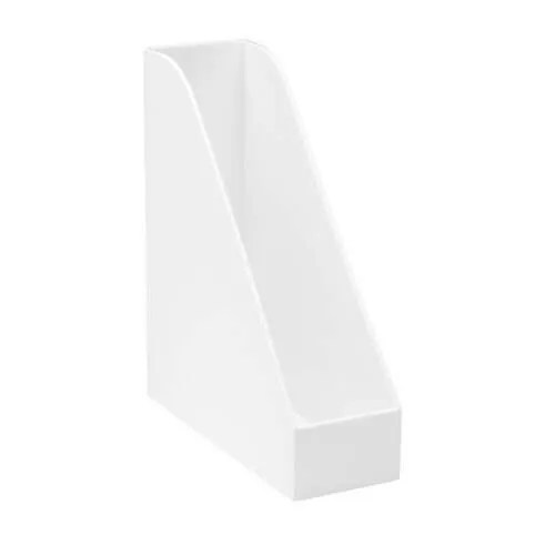 Grey Magazine Rack OSCO Grey Faux Leather Triple Magazine Rack