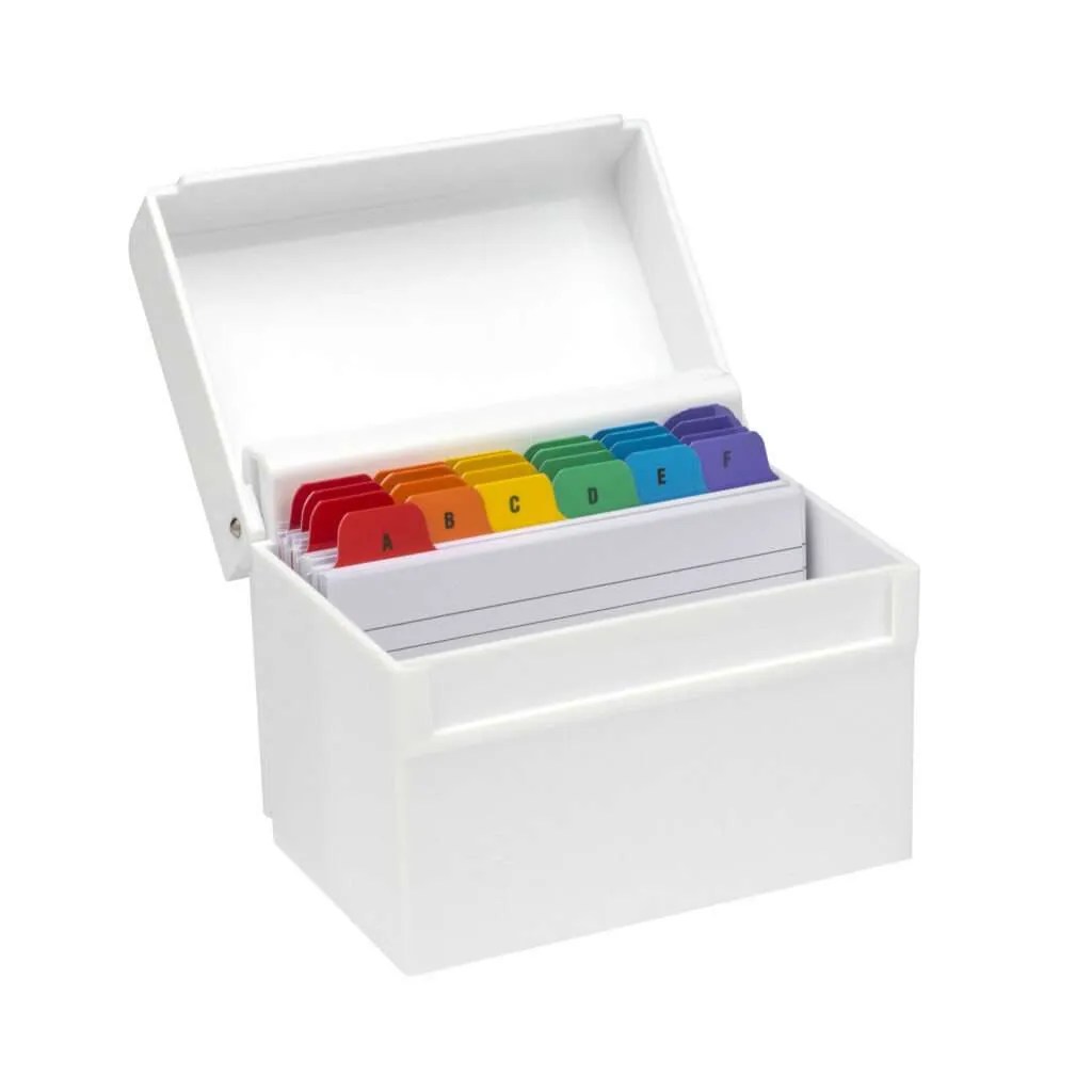 White Plastic Letter Holder OSCO White HiGloss Plastic Letter Holder