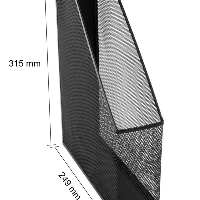 Black Mesh Magazine Rack OSCO Black Wiremesh Magazine Rack