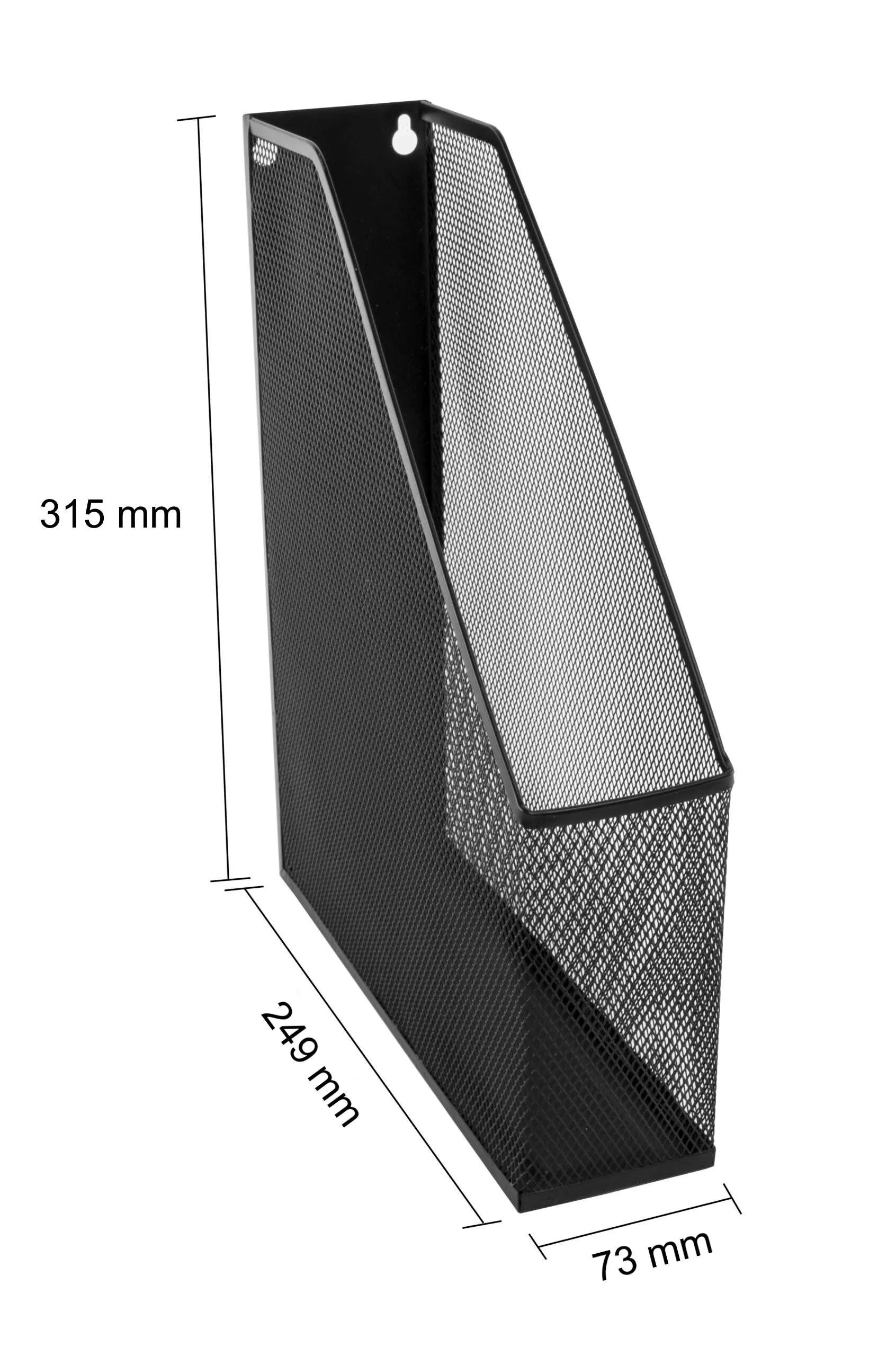 Black Mesh Magazine Rack OSCO Black Wiremesh Magazine Rack