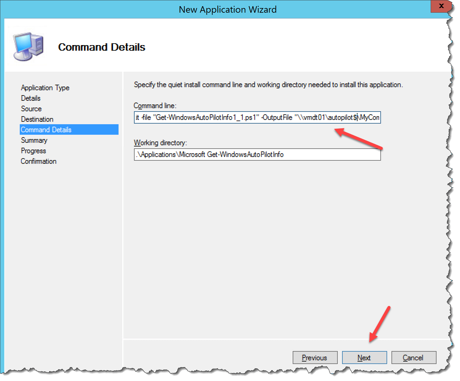 How to collect hardware hash to use in AutoPilot as part