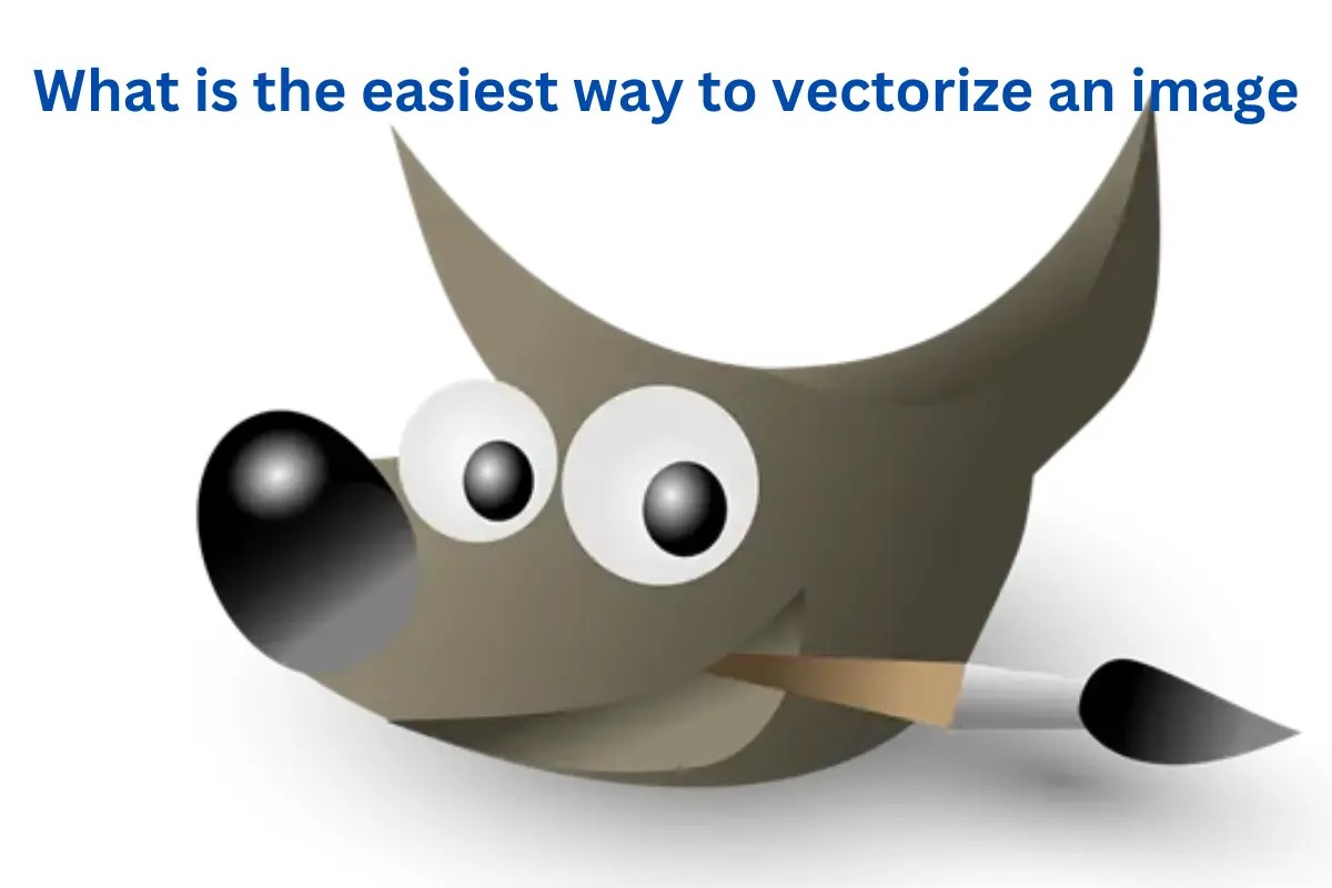 What is the easiest way to vectorize an image OS Digital World