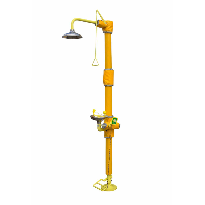OUTDOOR SAFETY SHOWER WITH EYEWASH AND TRACE HEATING OSE Directory