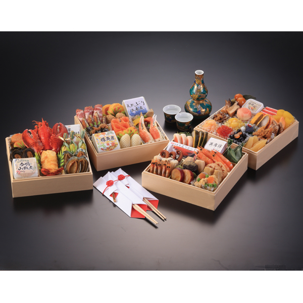 トキハ 博多 日本料理 てら岡 トキハオリジナル てら岡 和風おせち四段