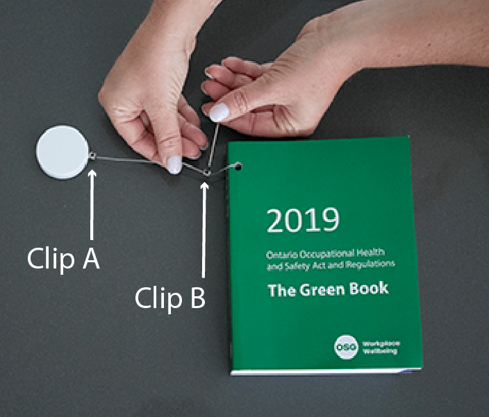 Green Book Holder Setup Instructions OSG