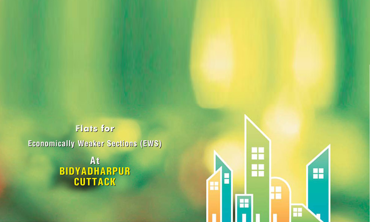 Flats for EWS at Bidyadharpur, Cuttack Odisha State Housing Board