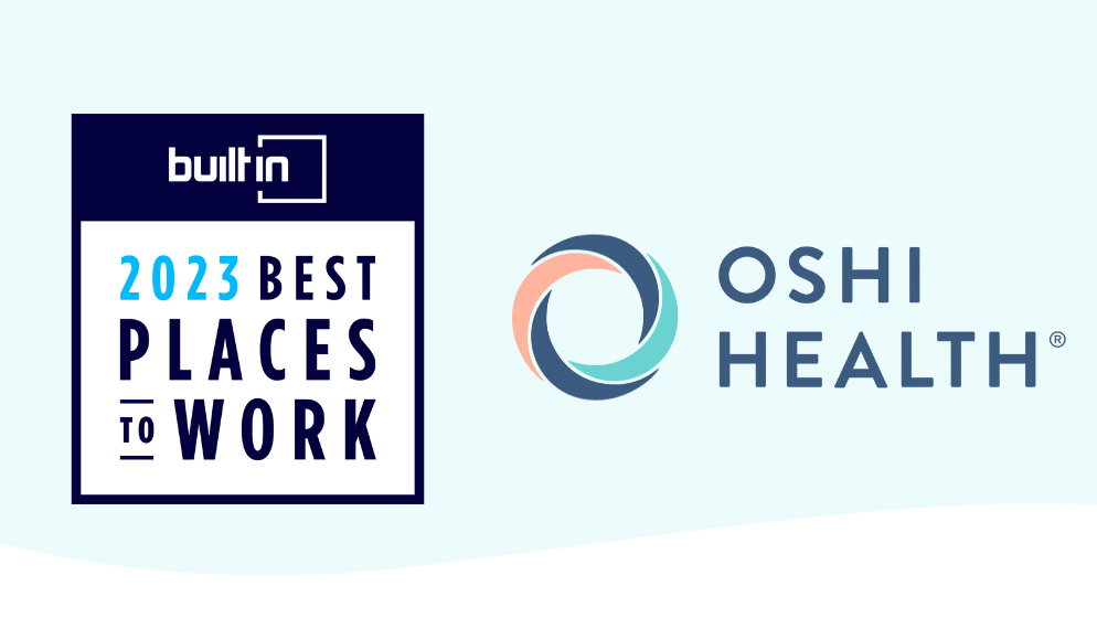 Built In Honors Oshi Health in Its Esteemed 2023 Best Places To Work