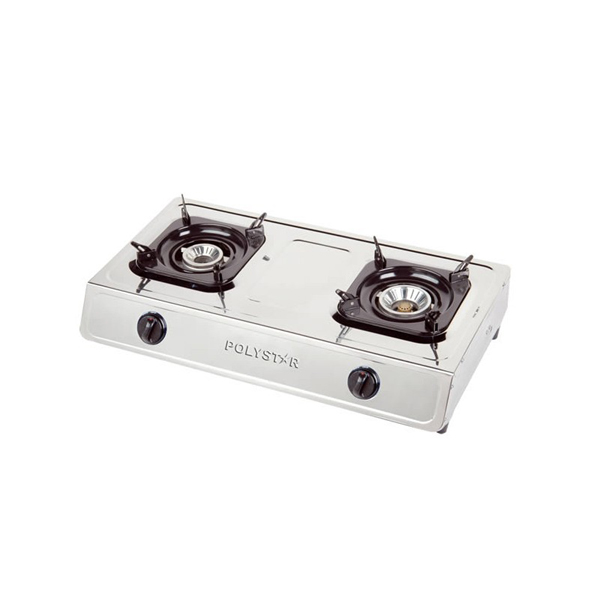 Polystar 2 Burner Table Top Gas Cooker Oshilolo