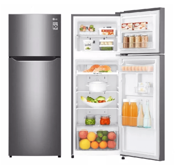 LG Double Door Refrigerator REF 202 SQBB Oshilolo