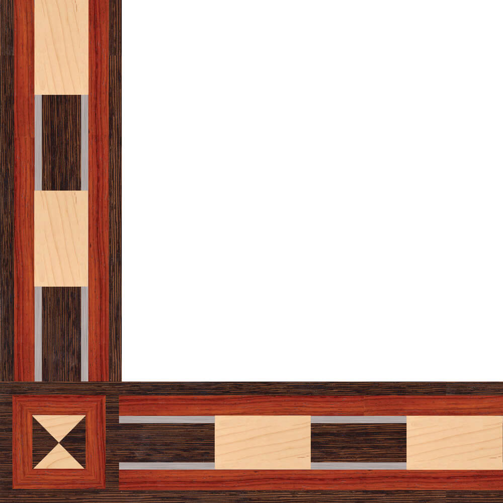 Cape Cod Wood & Metal Border Floor Border by Oshkosh Designs